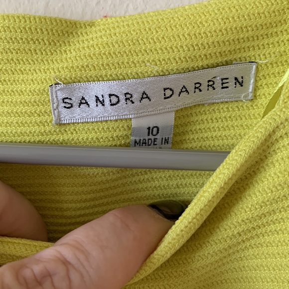 Bright yellow A-Frame Dress - Picture 3 of 8